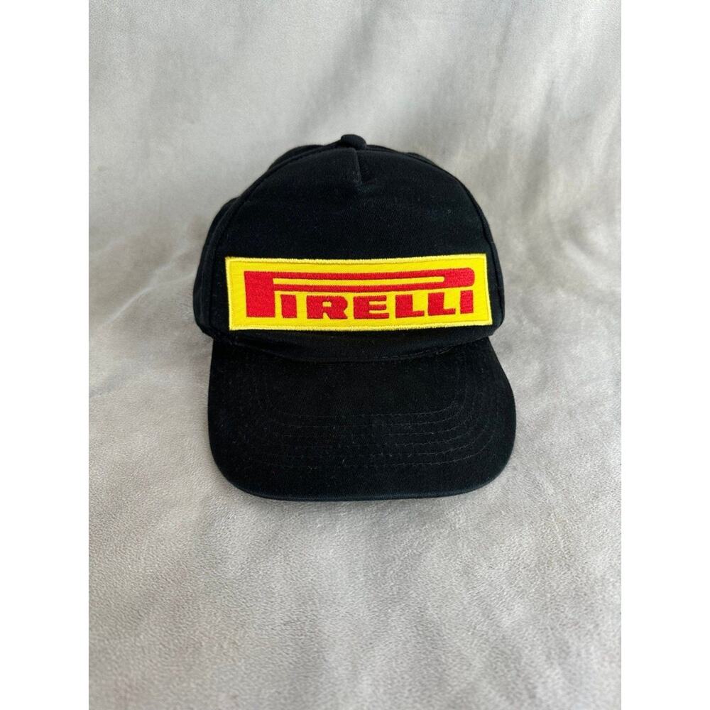Pirelli Racing Y2K Streetwear Style Cap Hats Tire Strap back
